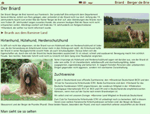 Tablet Screenshot of briard.net